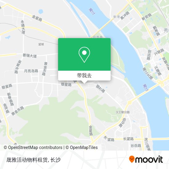 晟雅活动物料租赁地图