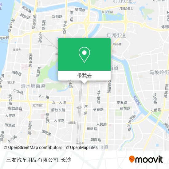 三友汽车用品有限公司地图