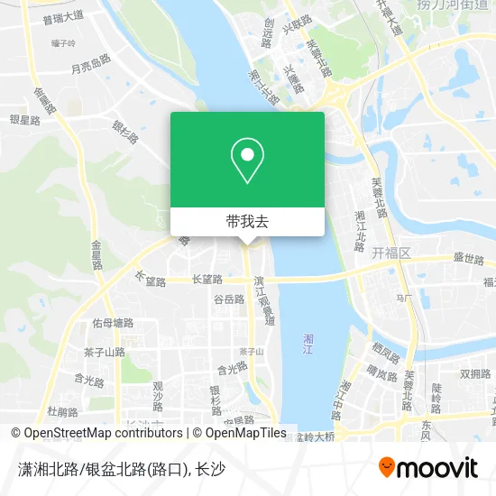 潇湘北路/银盆北路(路口)地图