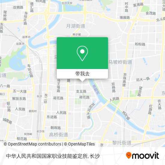 中华人民共和国国家职业技能鉴定所地图