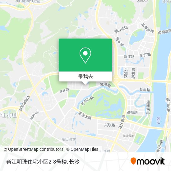 靳江明珠住宅小区2-8号楼地图