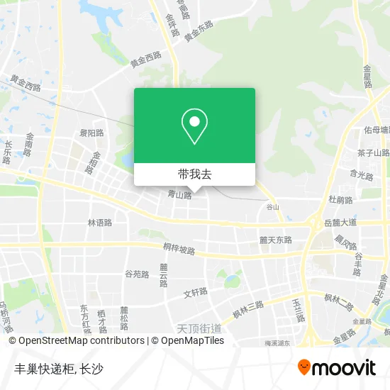 丰巢快递柜地图
