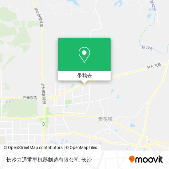 长沙力通重型机器制造有限公司地图