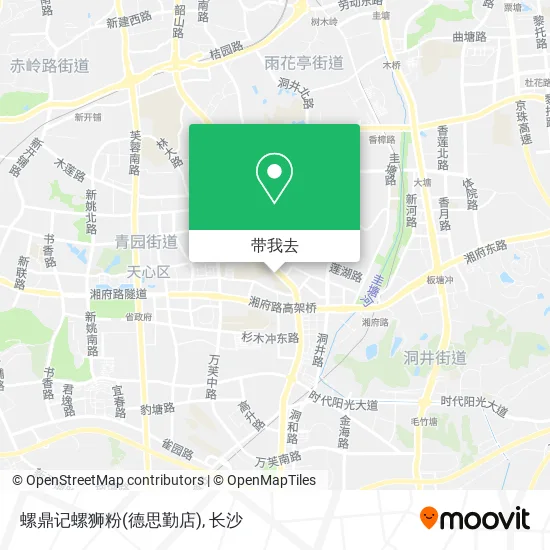 螺鼎记螺狮粉(德思勤店)地图