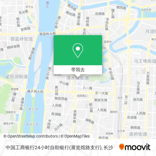 中国工商银行24小时自助银行(展览馆路支行)地图