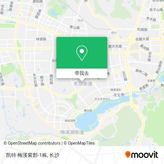 凯特·梅溪紫郡-1栋地图