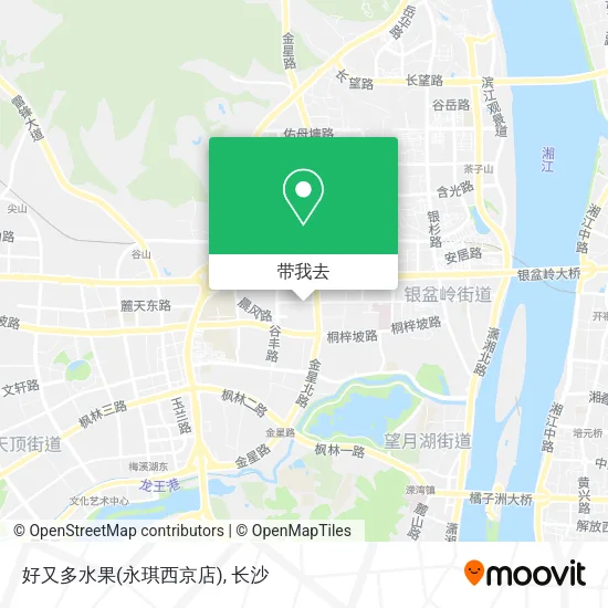 好又多水果(永琪西京店)地图