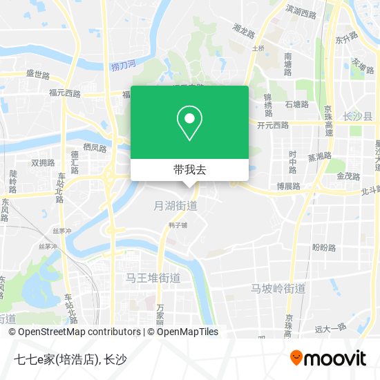 七七e家(培浩店)地图