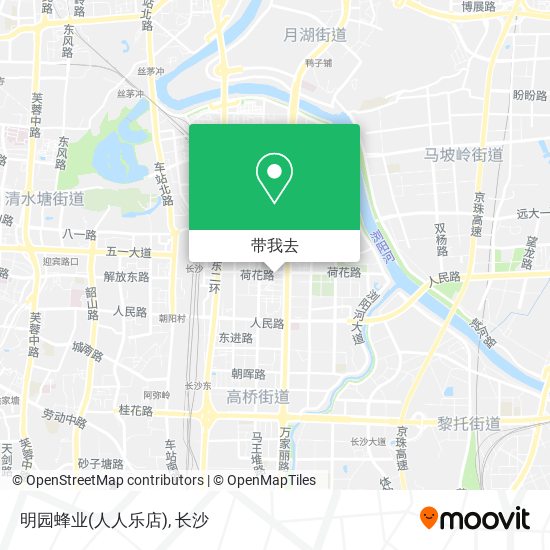 明园蜂业(人人乐店)地图