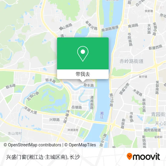 兴盛门窗(湘江边·主城区南)地图