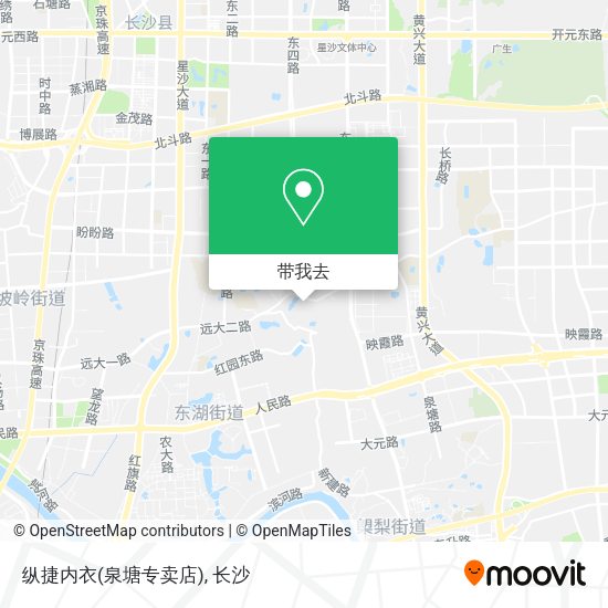 纵捷内衣(泉塘专卖店)地图