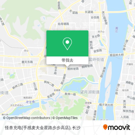 怪兽充电(手感麦夫金星路步步高店)地图