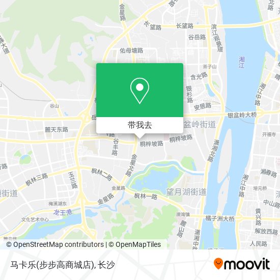 马卡乐(步步高商城店)地图