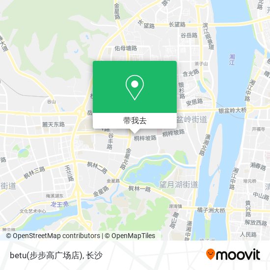 betu(步步高广场店)地图