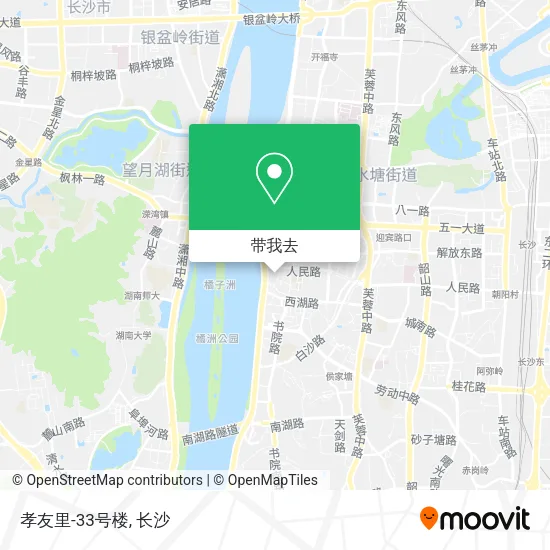 孝友里-33号楼地图