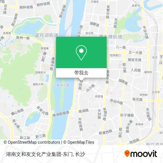 湖南文和友文化产业集团-东门地图