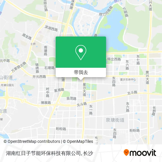 湖南红日子节能环保科技有限公司地图