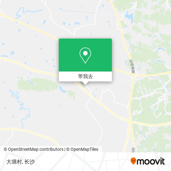 大塘村地图