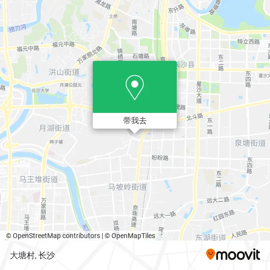 大塘村地图