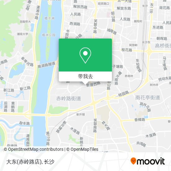 大东(赤岭路店)地图