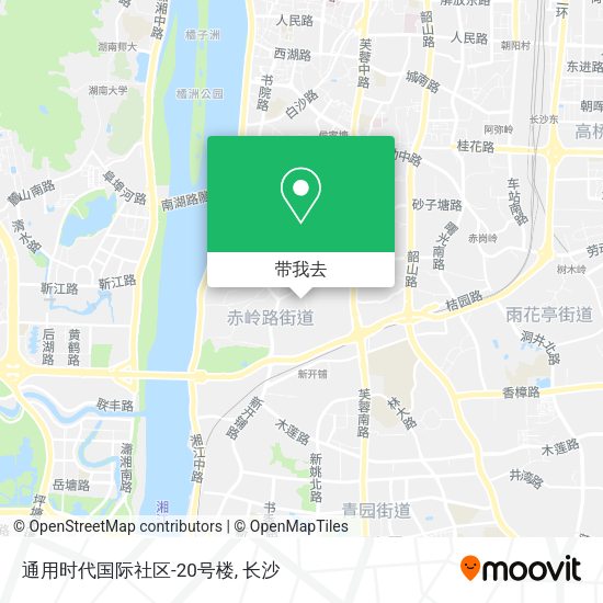 通用时代国际社区-20号楼地图