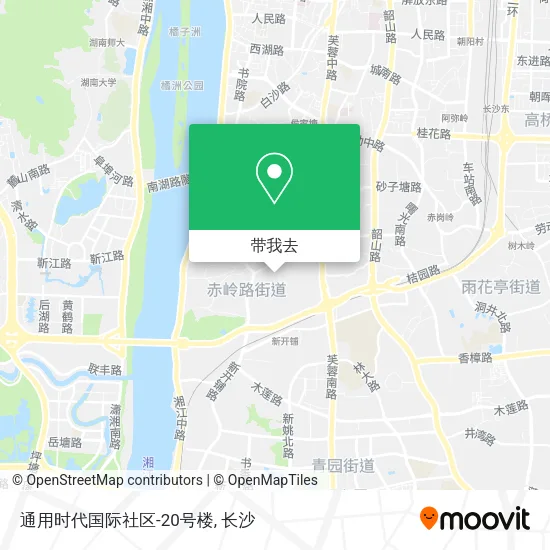 通用时代国际社区-20号楼地图