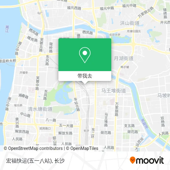 宏福快运(五一八站)地图
