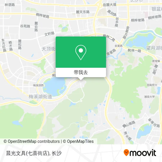 晨光文具(七喜街店)地图