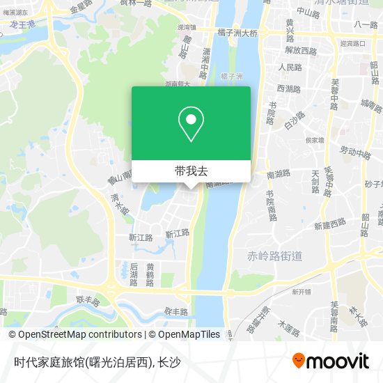 时代家庭旅馆(曙光泊居西)地图
