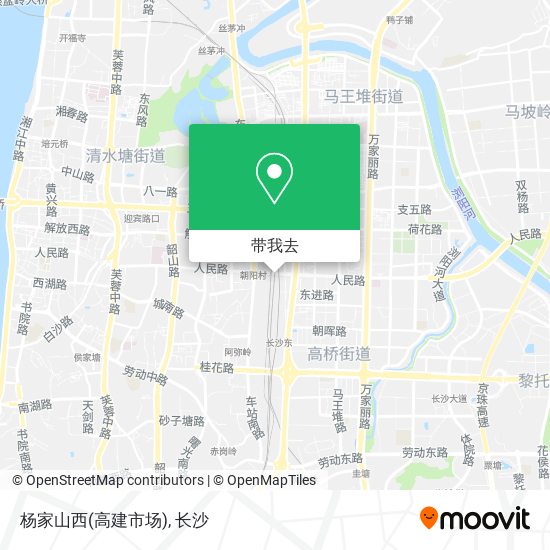 杨家山西(高建市场)地图