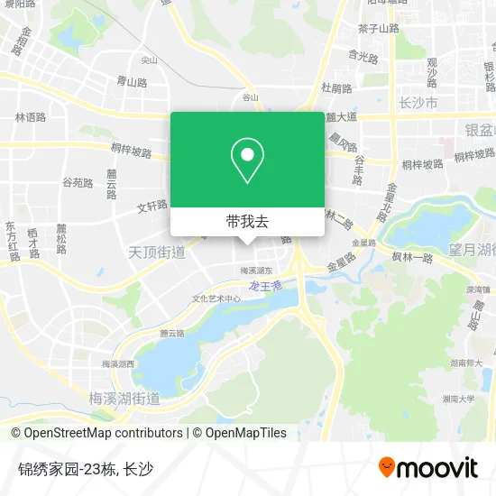 锦绣家园-23栋地图