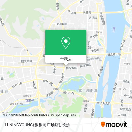 LI-NINGYOUNG(步步高广场店)地图