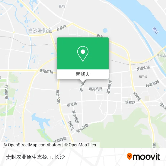贵封农业原生态餐厅地图
