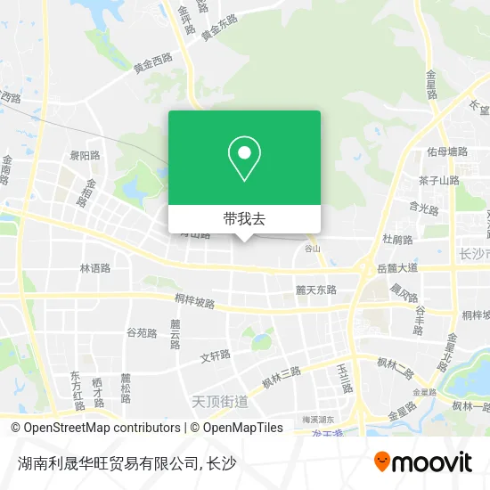 湖南利晟华旺贸易有限公司地图
