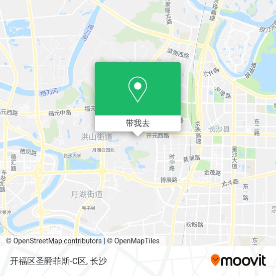 开福区圣爵菲斯-C区地图