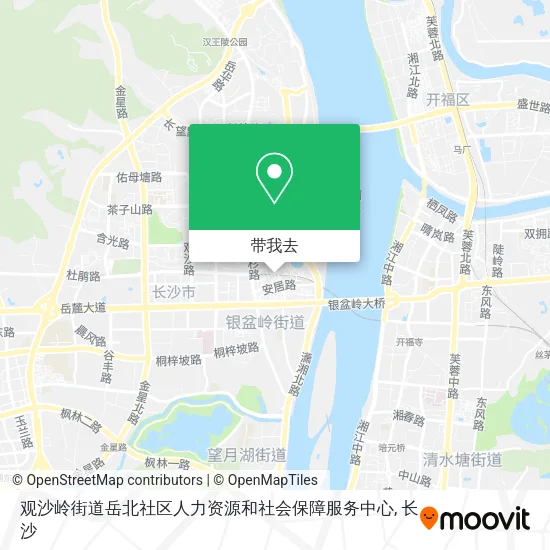 观沙岭街道岳北社区人力资源和社会保障服务中心地图