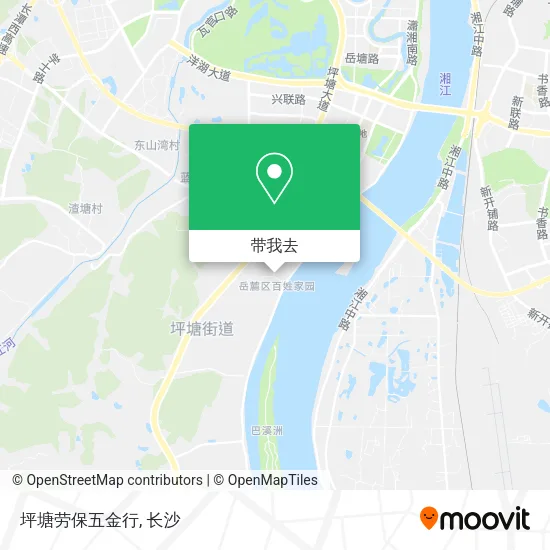 坪塘劳保五金行地图