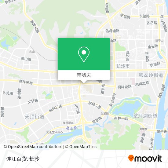 连江百货地图