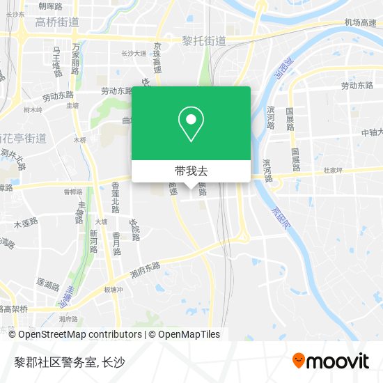 黎郡社区警务室地图