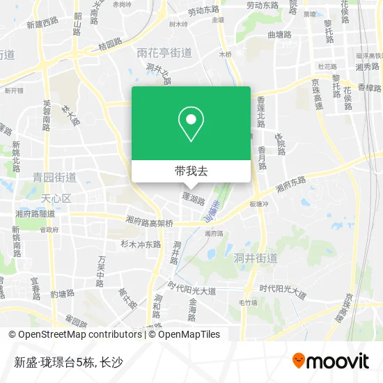 新盛·珑璟台5栋地图