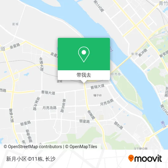 新月小区-D11栋地图