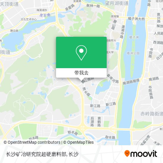 长沙矿冶研究院超硬磨料部地图