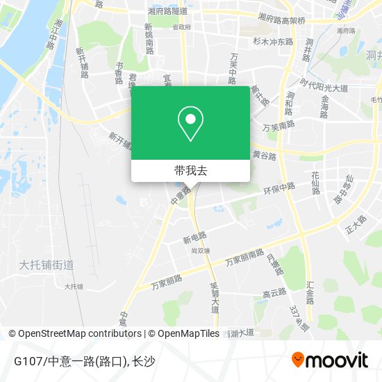 G107/中意一路(路口)地图