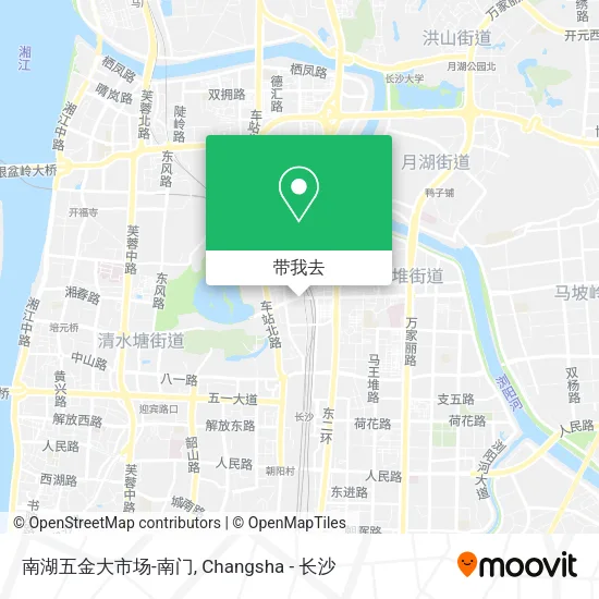 南湖五金大市场-南门地图