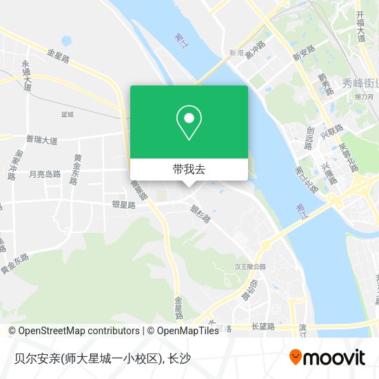 贝尔安亲(师大星城一小校区)地图