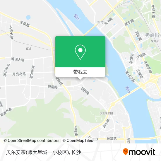 贝尔安亲(师大星城一小校区)地图