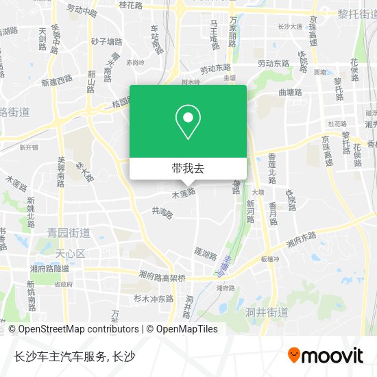 长沙车主汽车服务地图