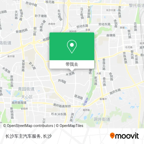 长沙车主汽车服务地图
