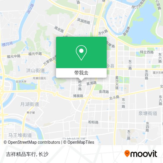 吉祥精品车行地图
