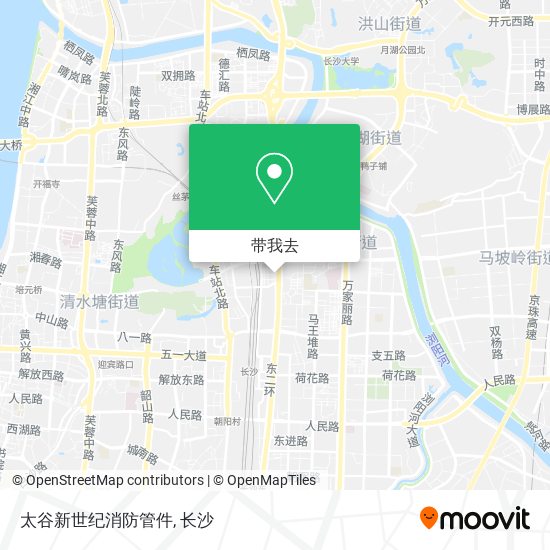 太谷新世纪消防管件地图